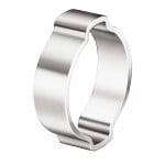2-Ear Clamps Zinc-Plated 600 Pack 0.709-0.866 Dia 0.354W Steel, 2-Ear Clamps Zinc-Plated 600 Pack 0.709-0.866 Dia 0.354W Steel,